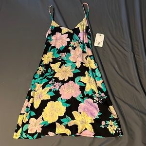 QuietStorm Billabong flowered mini dress